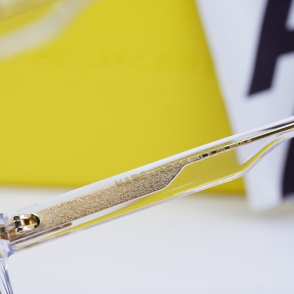 Marc Jacobs MARC 719/S 0900 9O Square Sunglasses - Crystal\Dark Grey Gradient - Picture 7 of 9